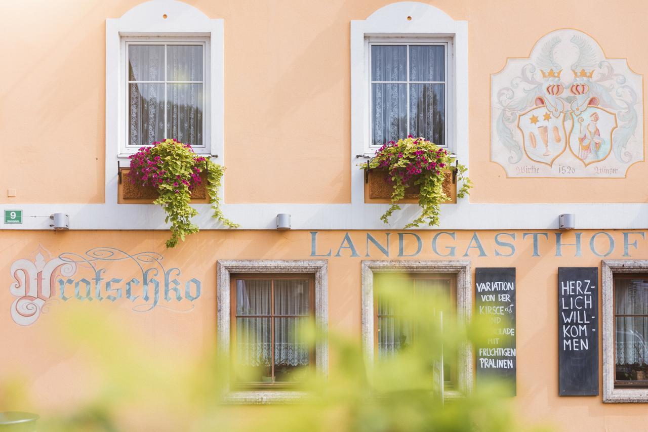 Hotel Am Marktplatz - Landgasthof Wratschko - 게믈리츠 외부 사진